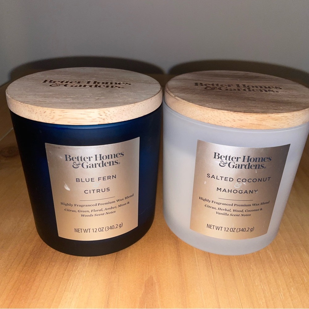 Better Homes & Gardens Candles qty 2